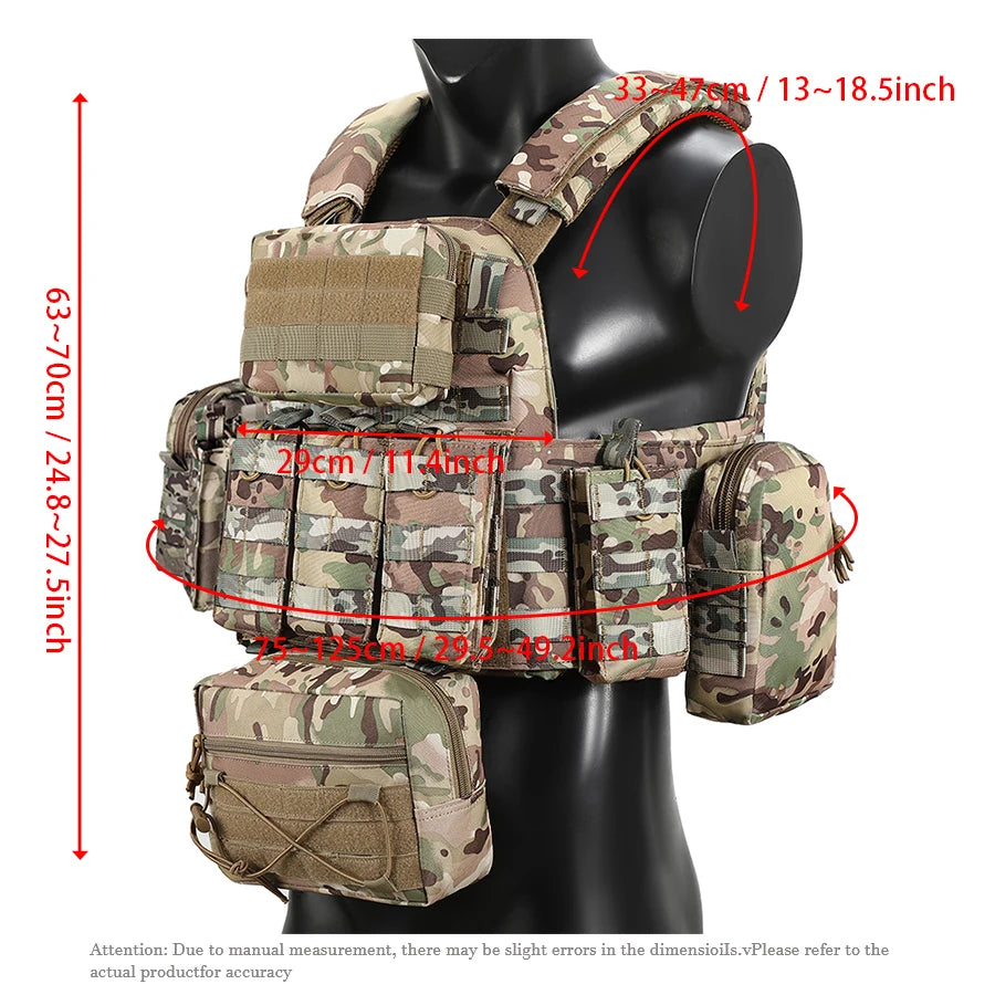 Multi functional outdoor hunting vest, durable, quick drying, breathable vest with multiple pockets
