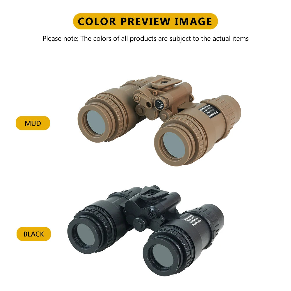 BOOIU Helmet Night Vision Two-Tube Night Vision Device PVS15 Model With Battery Case Sports Helmet Accessory No Function Model