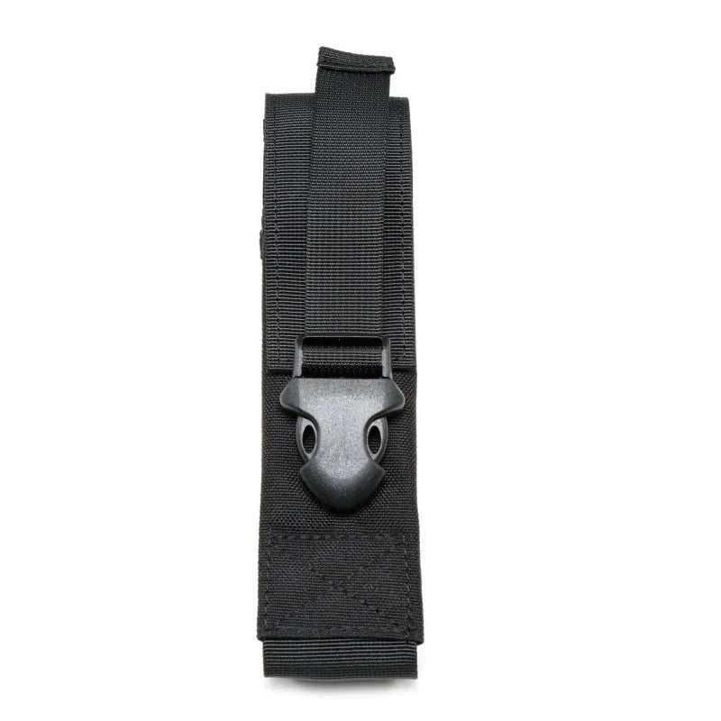 Molle Flashlight Pouch EDC Torch Holder Waist Bag Outdoor Camping Hiking Hunting Tool Organizer Multi-Purpose Scissor Case