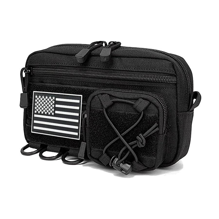 Portable accessory pack, multifunctional outdoor mountaineering waist bag