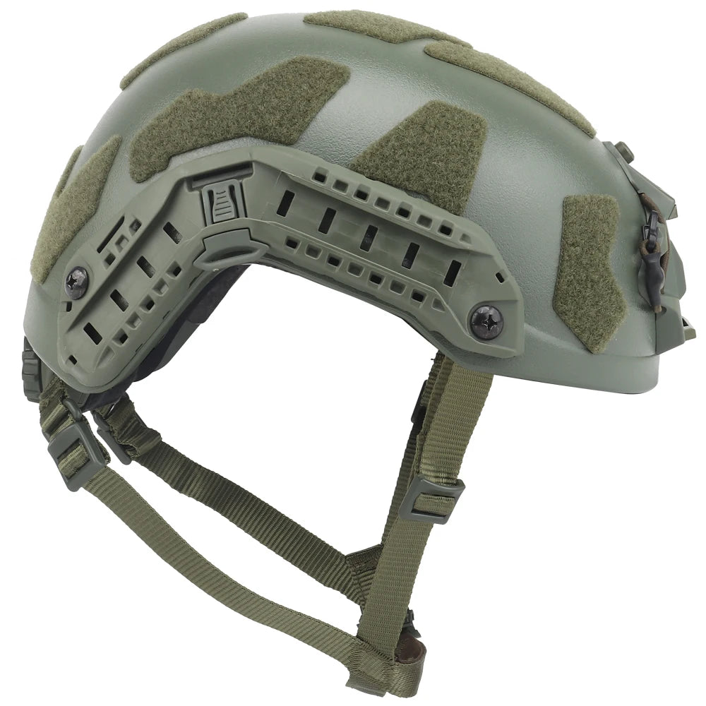 Tactical CS Game Ballistic Helmet, FAST High Cut Helmet, Airsoft Paintball Shooting Training Safety Protection Helmets Thicken