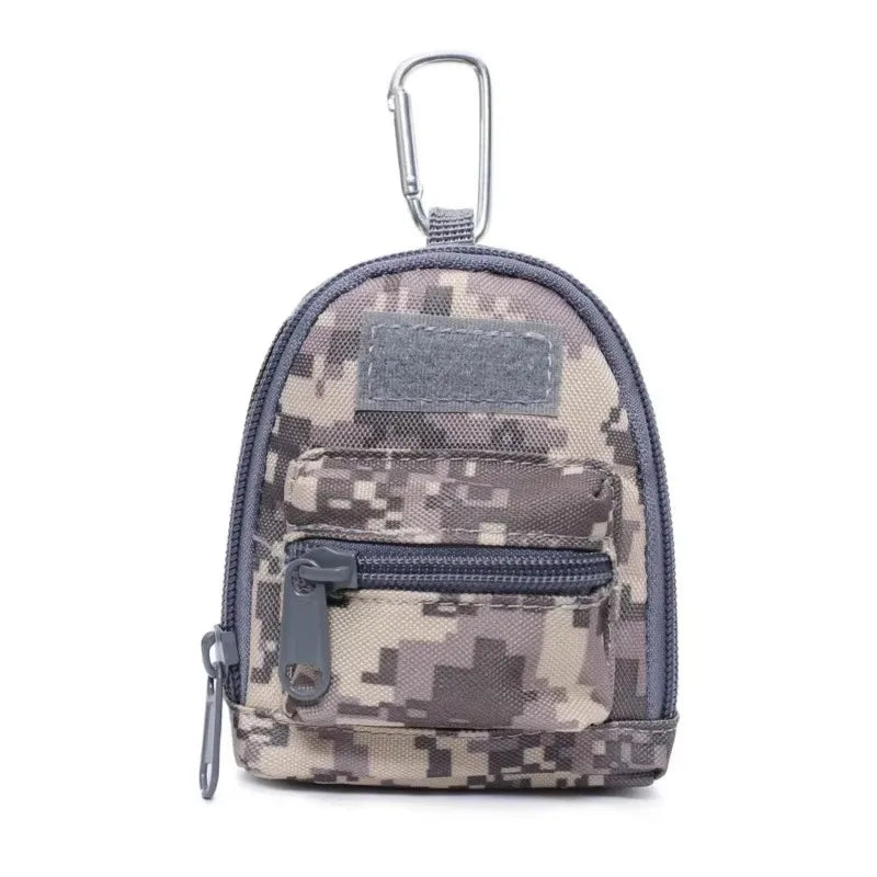 Tactical Wallet EDC Molle Pouch Portable Key Case Outdoor Sports Coin Purse Hunting Bag Zipper Pack Multifunctional Bag