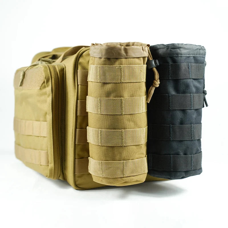 Tactical Water Bottle Waist Bag Outdoor Field Use Molle Seal Waist Pouch Military Fan Accessories