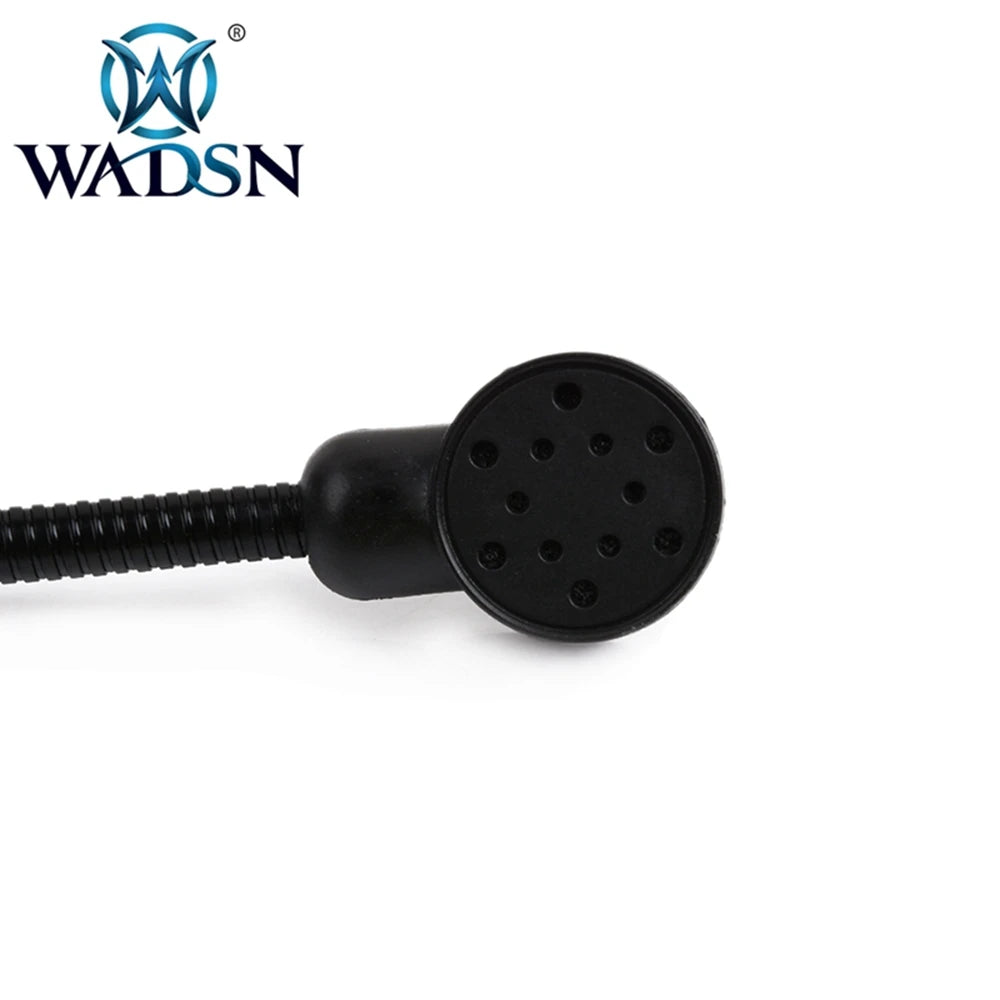 WADSN Airsoft Adjust Headband Headset with U94 PTT Kenwood Plug Softair Tactical Hunting Shooting Military Headphone