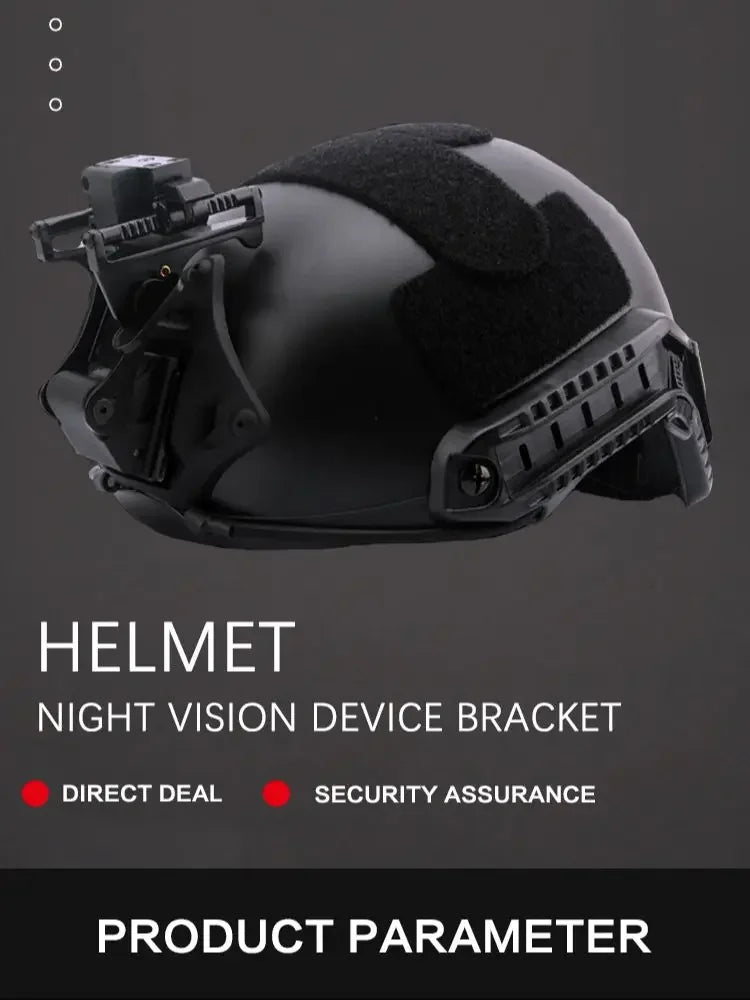 FAST MICH2000 Quick Installation Kit Tactical Helmet Night Vision Mirror Protective Helmet Accessories Rhino NVG PVS-7 PVS14