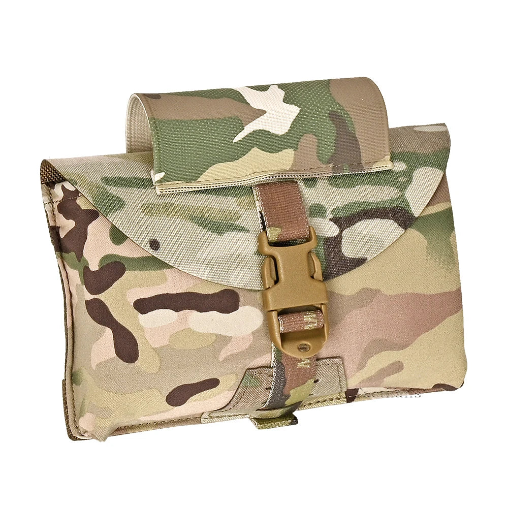 TACTIFANS IFAS IFAK Pouch Rapid Deployment Medical Pouch Elastic Integrated Tourniquet Holder Stretch Pocket Outdoor Hunting Bag