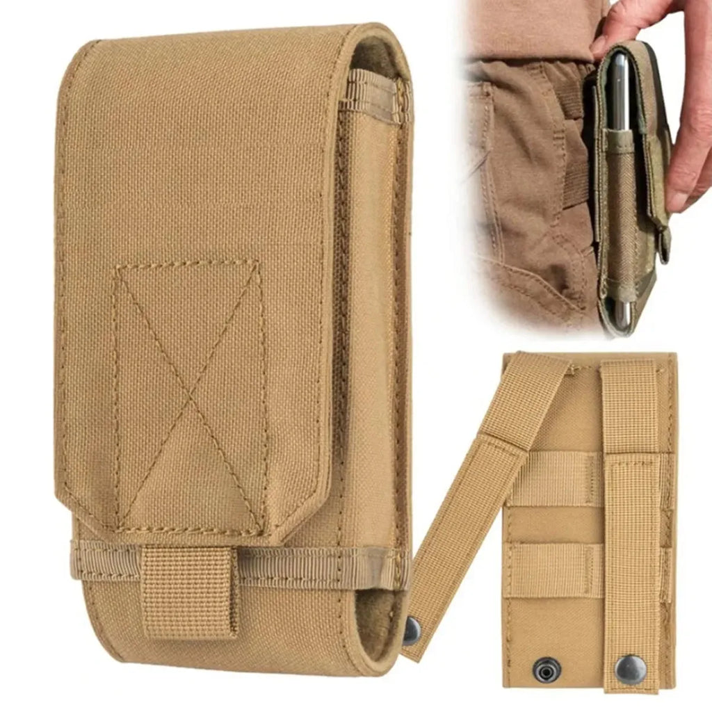 Molle Laser Pouch Tactical Cell Phone Belt EDC Pouch Holder Waist Accessories Bag Outdoor Camping Mobile Phone Pack Bag