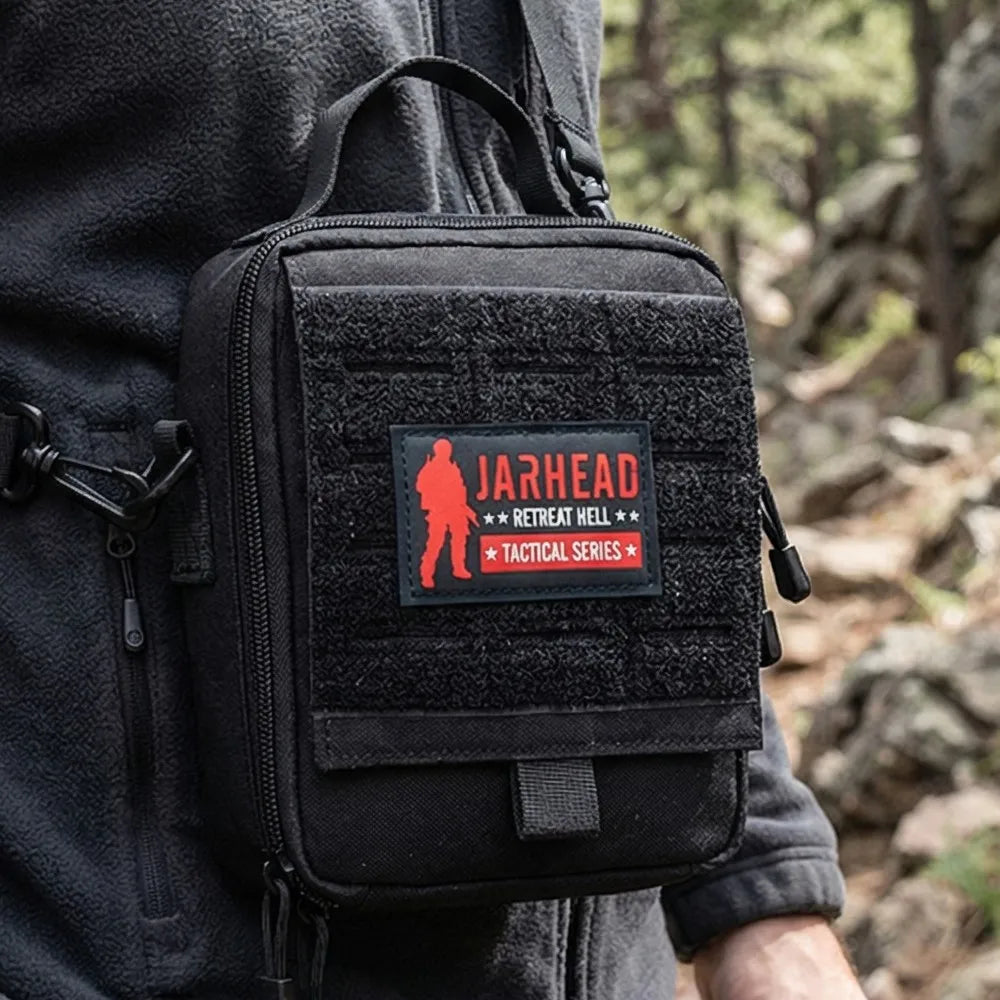 Outdoor Molle Pouch Tactical Admin Pouch Shoulder Bag Edc Tool Organizer Zippered Utility Handbag First Aid Pouch Sport Bag﻿