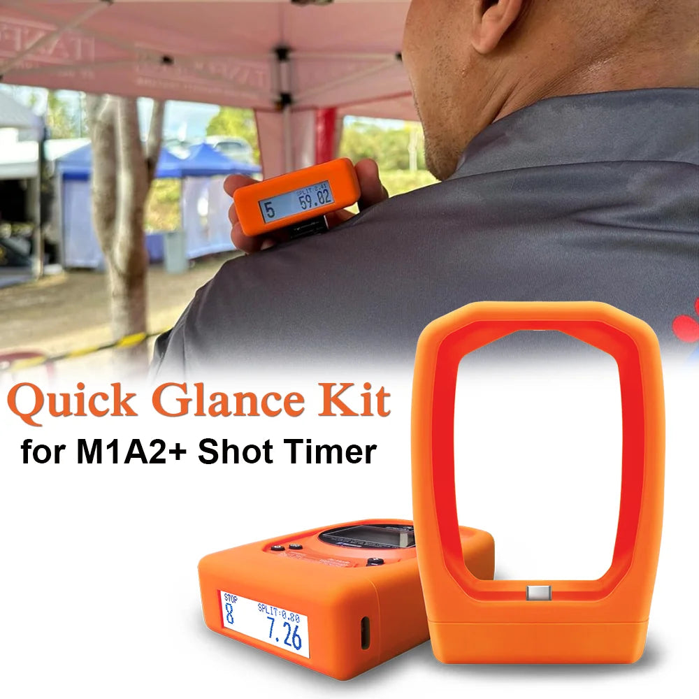SPECIAL PIE Quick Glance Kit for M1A2+ Shot Timer, Dry Fire Training, Auto Backlight, Drop Proof