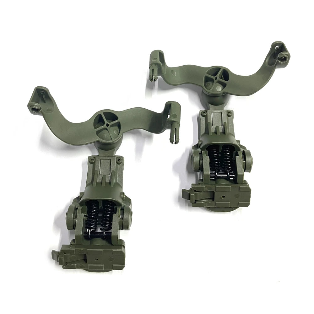 Tactical Earmuffs Helmet Mount,Multi-angle Rotation Bracket,Shooting Headset Accessories Fit Wendy ,OPS-Core Rapid ARC Rail