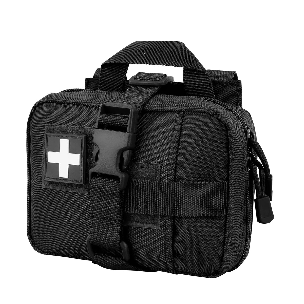 Tactical EMT Pouch, Upgrade Tear-Away First Aid Kit Tactical Small Belt First Aid Pouch Molle Medical Pouches for Travel,Outdoor