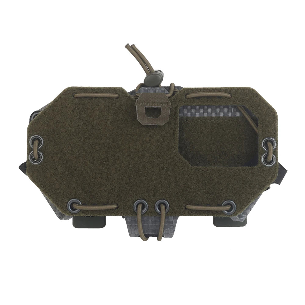 MOLLE Map Navigation Mount Tactical Phone Case H Style Smartphone Admin Panel for Airsoft Hunting Vest Plate Carrier Accessories