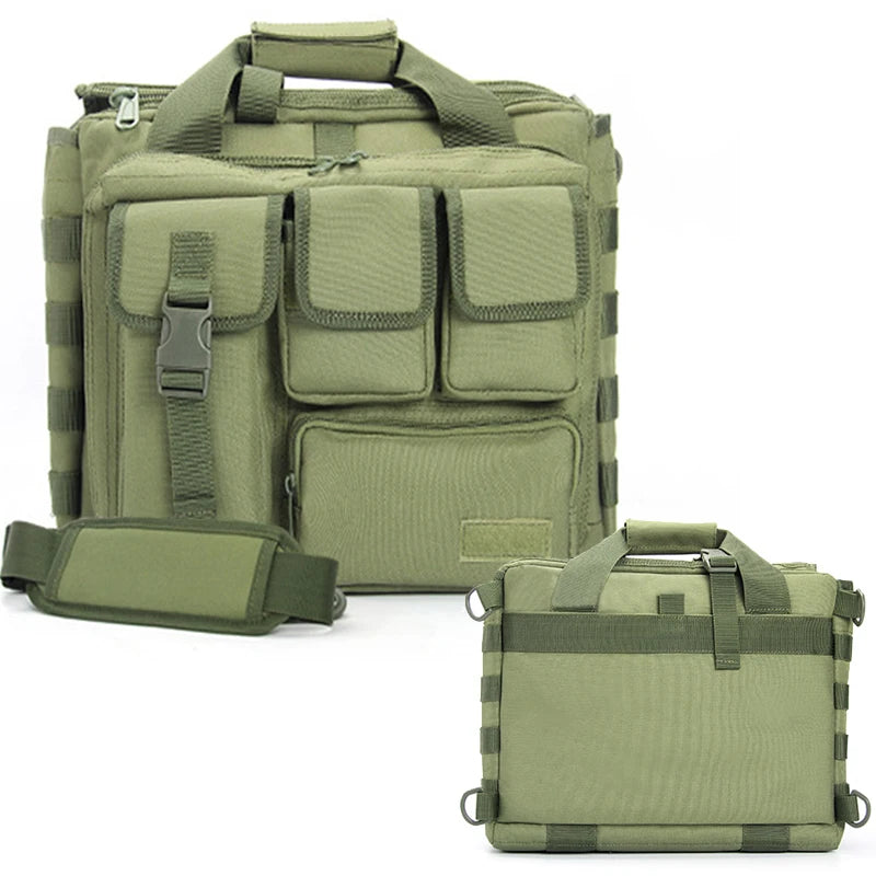Tactical Shoulder Bag Hunting Airsoft Pistol Gun Bag High Capacity Outdoor Sport Handbag For Travel Hiking Camping