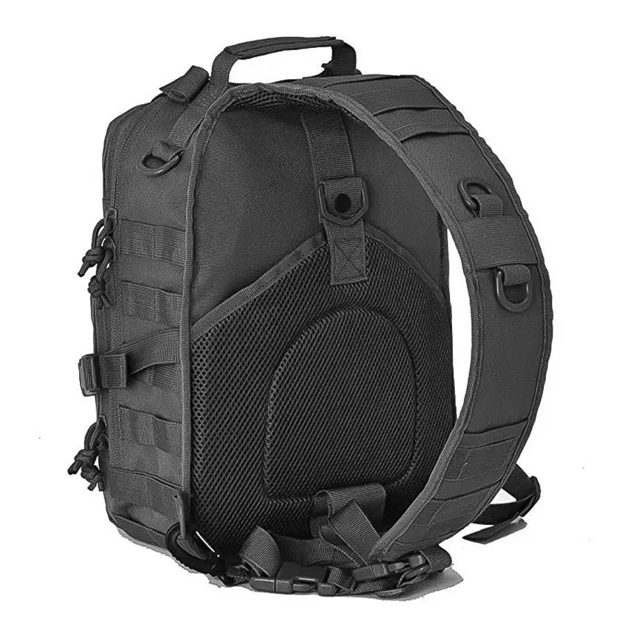Outdoor Single Shoulder Training Extra Large Chest Bag Waterproof Oxford Cloth Camouflage Photography Crossbody Bag