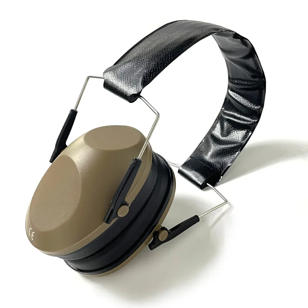 Anti-Noise Noise Canceling Tactical Shooting Headset Soft Padded Passive Earmuff for Sport Hunting Outdoor Sports