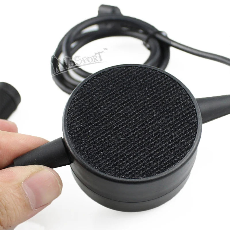 Baofeng Radio Ptt Tactical Headset Adapter Kenwood Icom Midland Motorola Mobile Phone Militar Headset Walkie-talkie TCI PTT