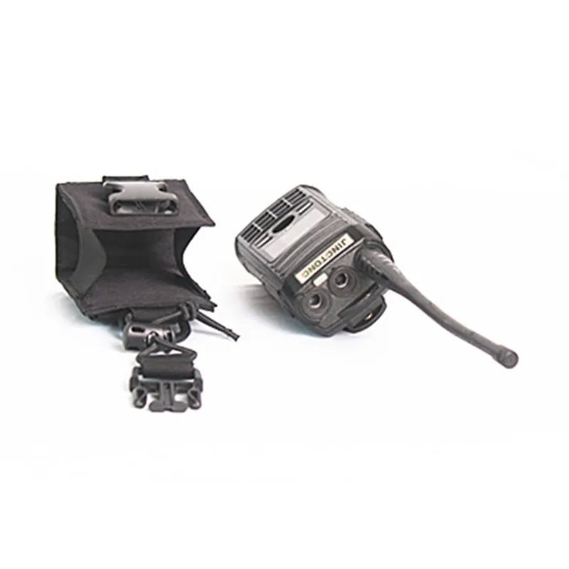 MOLLE Tactical Radio Pouch Nylon Walkie Talkie Holder Interphone Hanging Bag Outdoor Hunting Magazine Utility Pocket