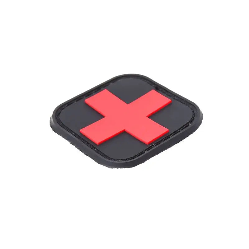 Tactical Armband First Aid Outdoor Hunting Medical Personnel Badge Brassard Red Cross Magic Sticker PVC Patch Morale Accessories