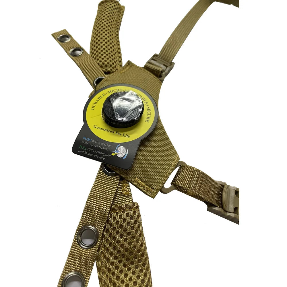 Wendy FAST MICH ACH Tactical Helmet Suspension System - Gen1 Memory Foam Pads Adjustable Lanyard for Hunting Airsoft Paintball
