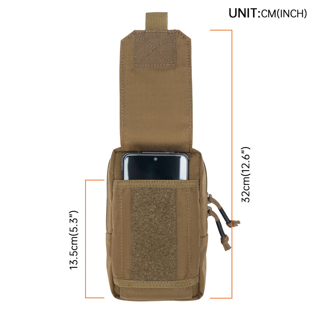 Molle Pouch EDC Tool Bag Utility Tactical Waist Belt Bag Phone Case Pocket Outdoor Hunting Accessories Mag Pouch