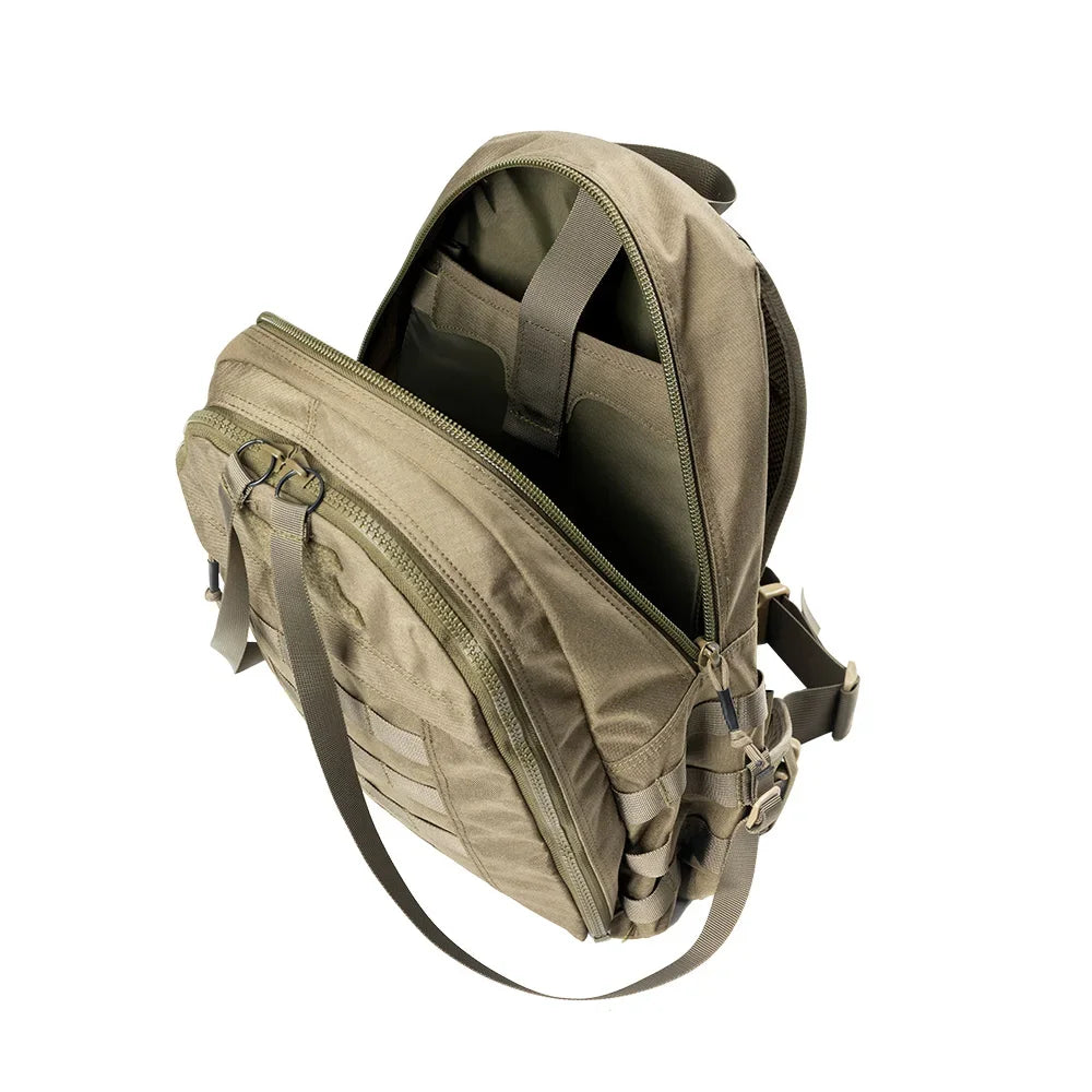 20L Tactical Backpack Vest Dual Purpose Molle Plate Carrier Bag Backpack Nylon Hiking Rucksack  with Vests Outdoor Backpacks