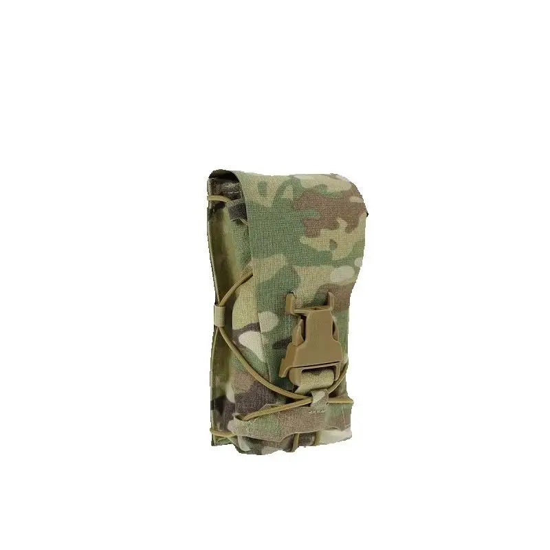 Multi Purpose Molle Water Bottle Bag With Retractable Miscellaneous Items Bag