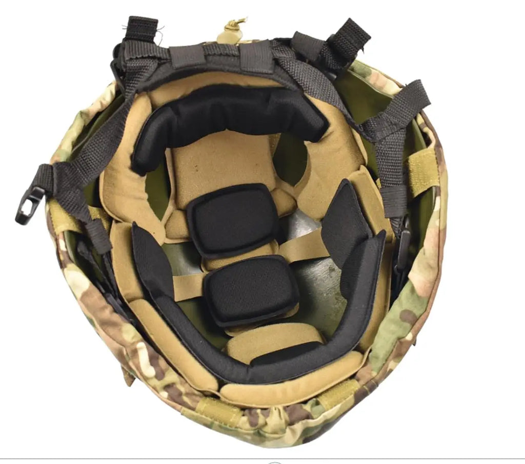 Tactical MICH Protective Helmet Set with Helmet Cloth Glasses Airsoft Outdoor Hunting Paintball Shooting Helmet Accessies