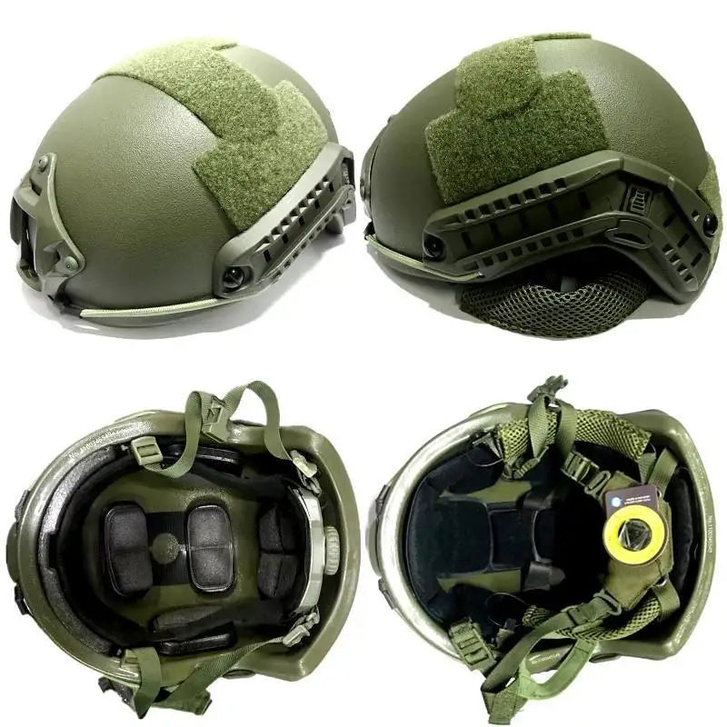 Tactical Helmet ACH High Cut High-Quality FAST Protective Helmet Wendis Suspension Pad Riot Helmet Outdoor Hunting