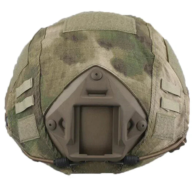 Tactical FG atacs Multicam Fast Helmet Covers Camouflage Cover Cloth Airsoft CS Paintball Shooting Equipment For FAST Helmet