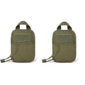 Outdoor Tactical First Aid Kit Small EMT Medical Bag MOLLE Accessory Hunting Camping Hiking CS Phone Bag (18X14X2CM)