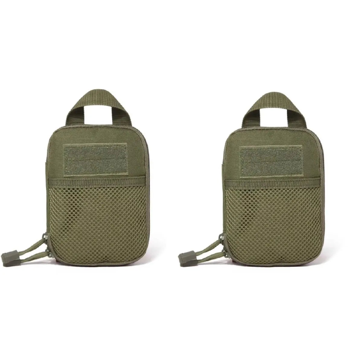 Outdoor Tactical First Aid Kit Small EMT Medical Bag MOLLE Accessory Hunting Camping Hiking CS Phone Bag (18X14X2CM)