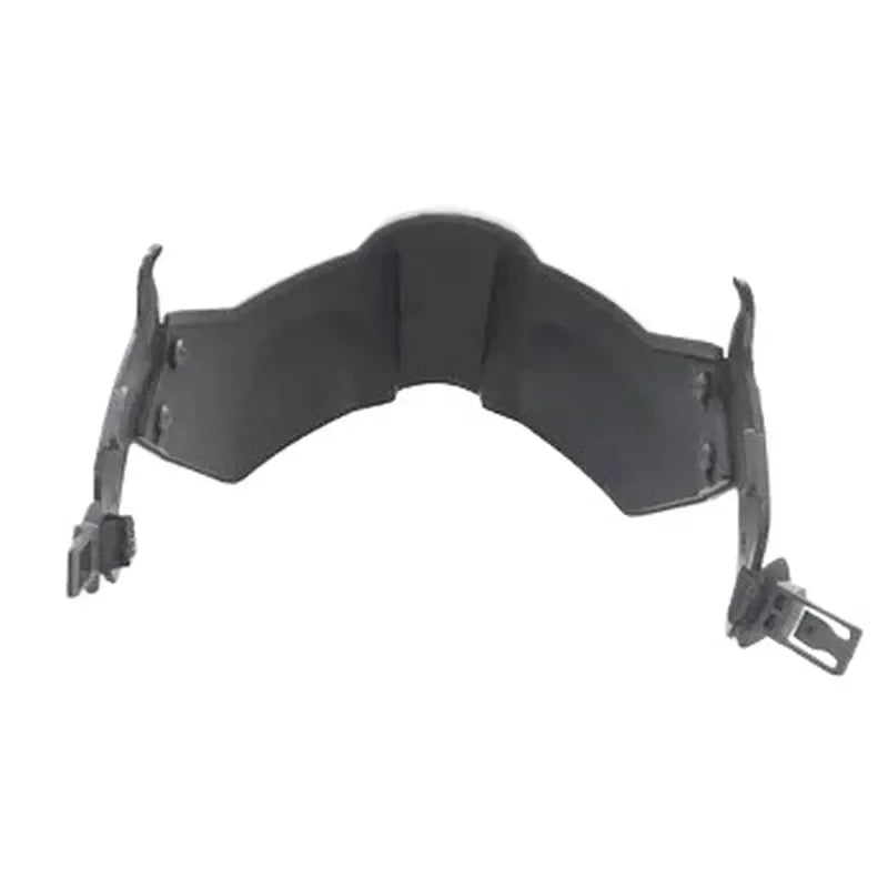 Tactical Helmet Accessory Half Face Mask with Rail Mount for Outdoor Sports Compatible with FAST Tactical Helmet Outdoor