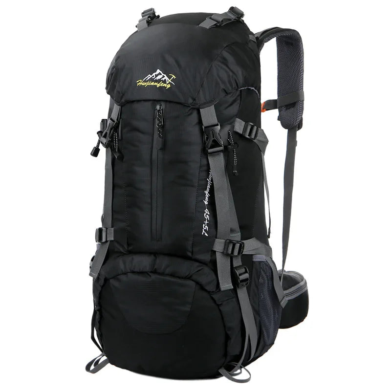 50L Hiking Backpack Men Women Outdoor Camping Rucksack Waterproof Travel Bag Mountaineering Trekking Daypack