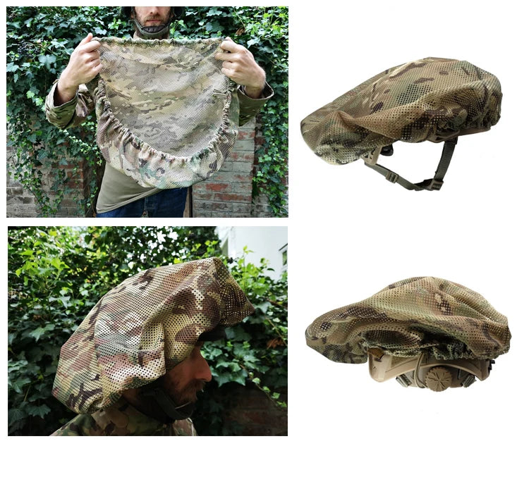 Israel  Mitznefet Helmet Mesh Cover Outdoor Sports Tactical Hiding Hat