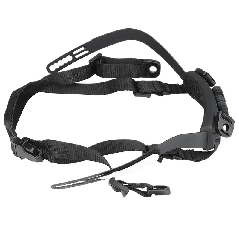 Tactical Helmet with Quick-Adjust Suspension System and Internal Locking Strap Compatible with FAST Helmet Models