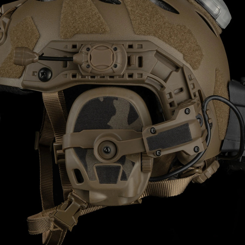 GEN6 Tactical Headset Camo Stickers for Ops Core AMP, Camouflage Hearing Protection Earmuffs Accessaries for Hunting Shooting