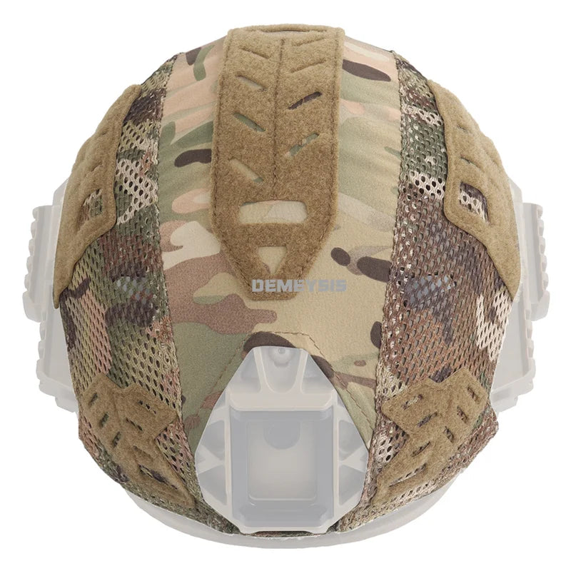 Outdoor Hunting Wendy Helmet Cover Combat Airsoft Helmet Accessories Airsoft CS Tactical Wendy Helmets Camouflage Cloth Size M