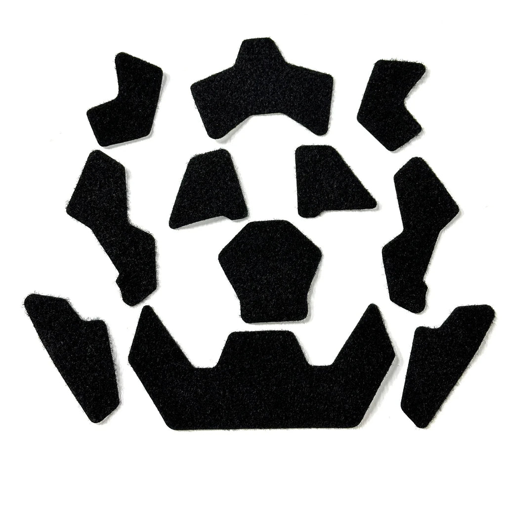 11pcs FAST Helmet Magic Sticker Airsoft Helmet Patches Hook and Loop Sticky for FAST Tactical Helmet Accessories
