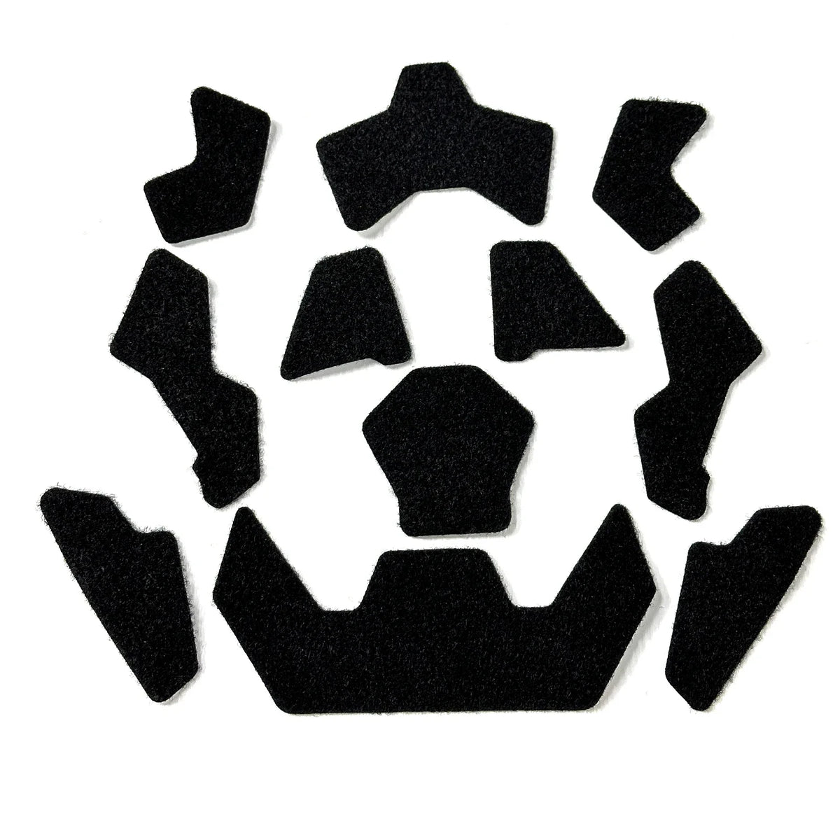 11pcs FAST Helmet Magic Sticker Airsoft Helmet Patches Hook and Loop Sticky for FAST Tactical Helmet Accessories