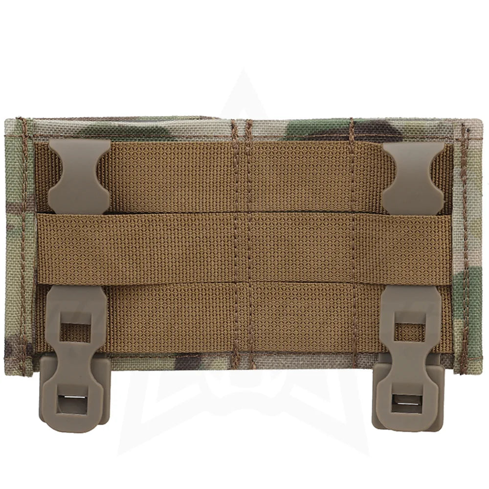 OPHIDIAN Double Dump Pouch, Flashlight Holster for 9mm 5.56 Mm, Magazine Pouch Molle Tool Bag, Safety IFAK Mag Pocket