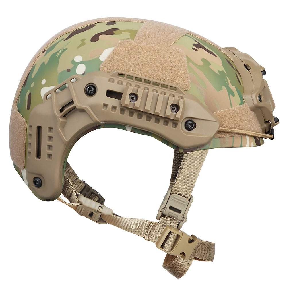 Multi-camo MK Helmet Tactical Hunting Airsoft Paintball CS Protective Helmet Motocross Cycling Sport Safy Helmet Cover Thicken