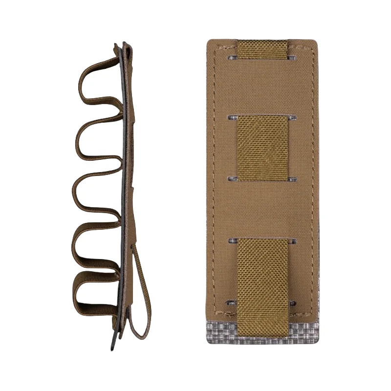 Convenient to carry knight shotgun pendant with elastic fixation, compatible with MOLLE system