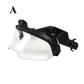 Tactical Helmet Flip Goggles Adjustable Airsoft Paintball FAST Helmet Windproof Anti Fog Hunting CS Games Protection Goggles