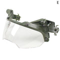 Adjustable Tactical Helmet Flip Goggles Airsoft Paintball FAST Helmet Windproof Anti Fog CS Wargame Protection Goggles