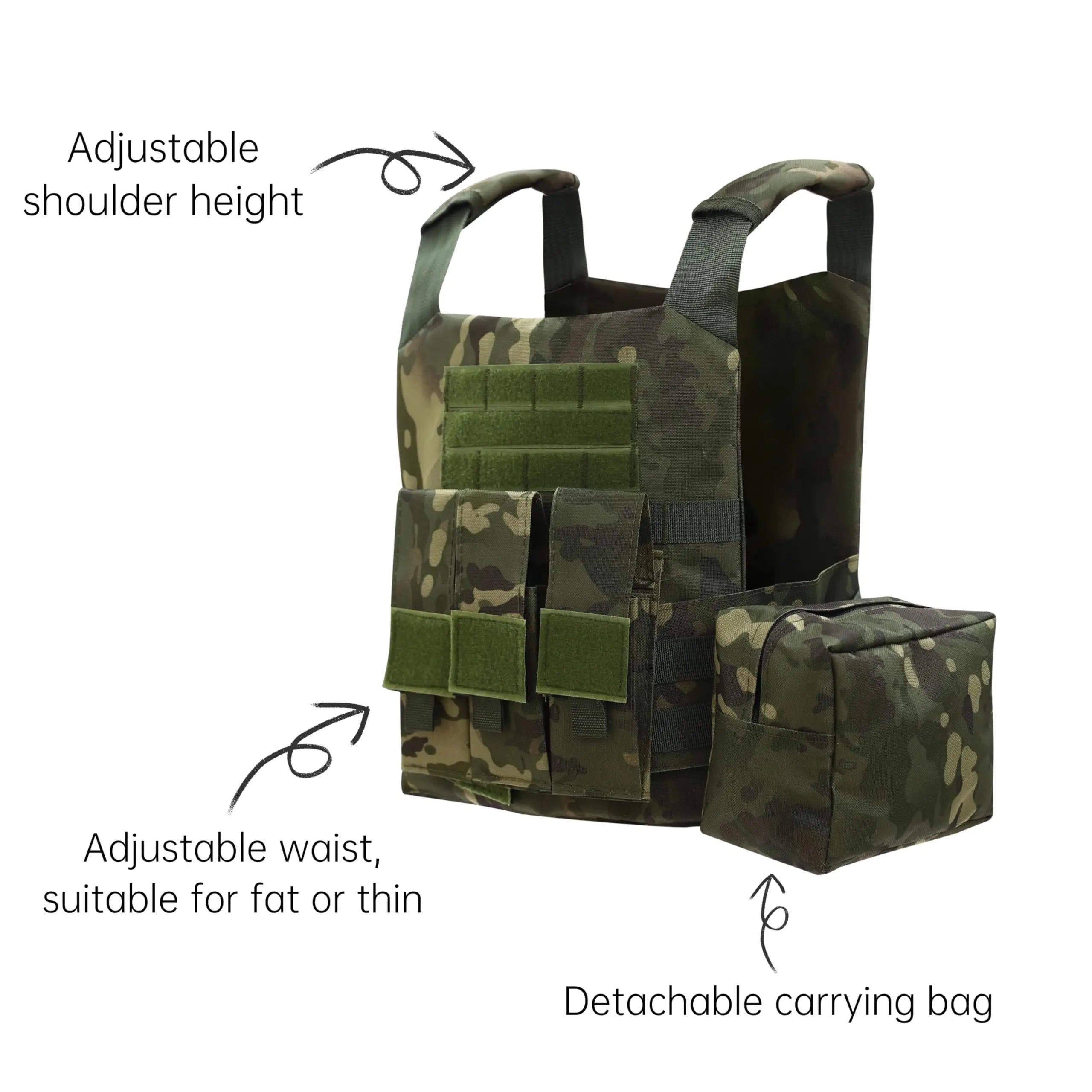 Kids Military Combat Costume with Tactical Vest Airsoft Helmet Telescope Outdoor Performance Children's Training Uniform Set