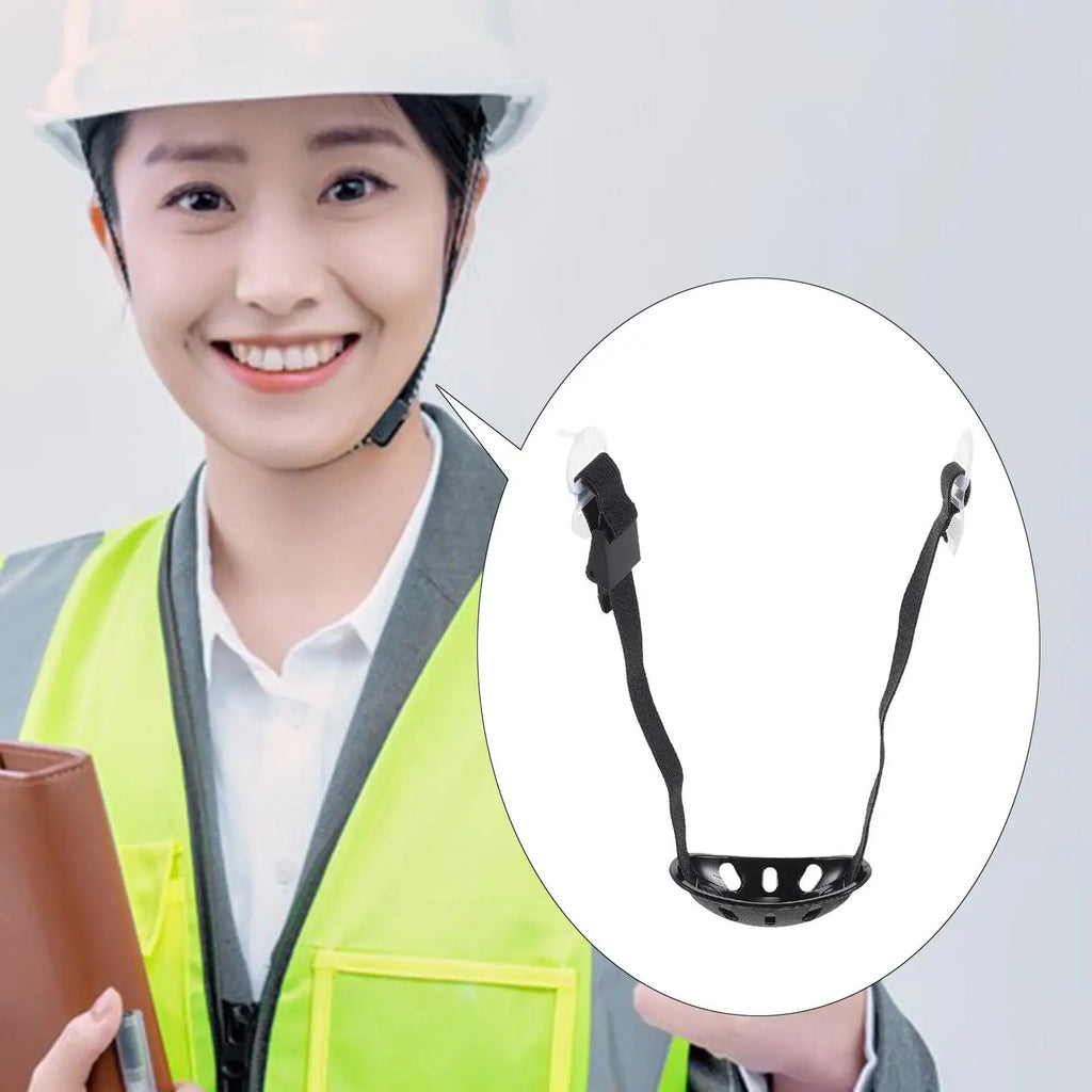 Hard Hat Chin Strap with Elastic Strap Construction Helmet Accessories Universal Professional Comfortable Sturdy Helmet Strap