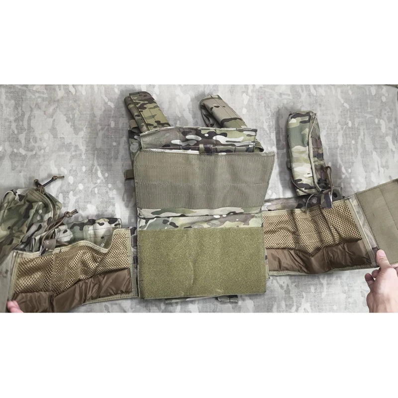 Russian Special Forces Tactical Vest Body Armor Combat CS Gear Hunting Plate Carrier Airsoft Accessories Wargame Pouch Molle MC