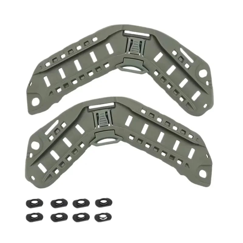 Tactical Helmet Accessory Rail Mount for FAST High Cut Helmets Compatible with HL-31 HL-32 Upgrade Guide Rail System
