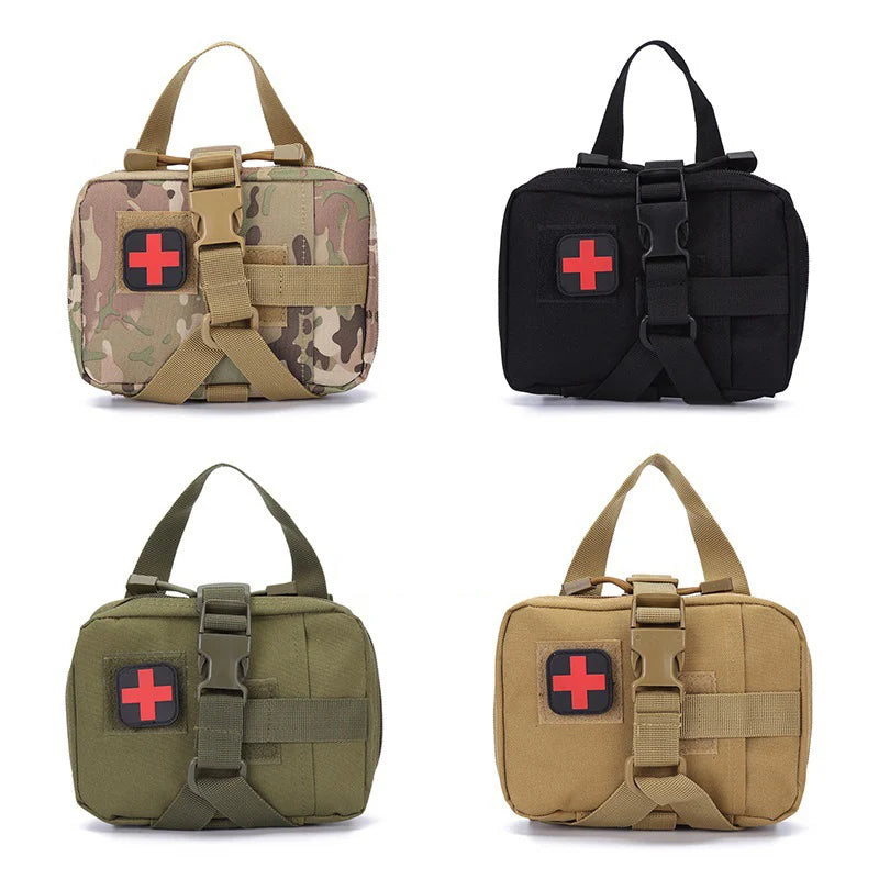 Upgrade Tactical EMT Pouch Rip Away Molle Medical Kit IFAK Tear-Away First Aid Kit Outdoor Hunting Hiking Emergency Survival Bag