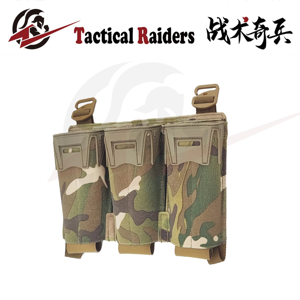 【Tactical Raiders】PaF-026 Agilite Placard Multi-Caliber Triple Mag Pouch Front Panel Mag Replace Front Panel